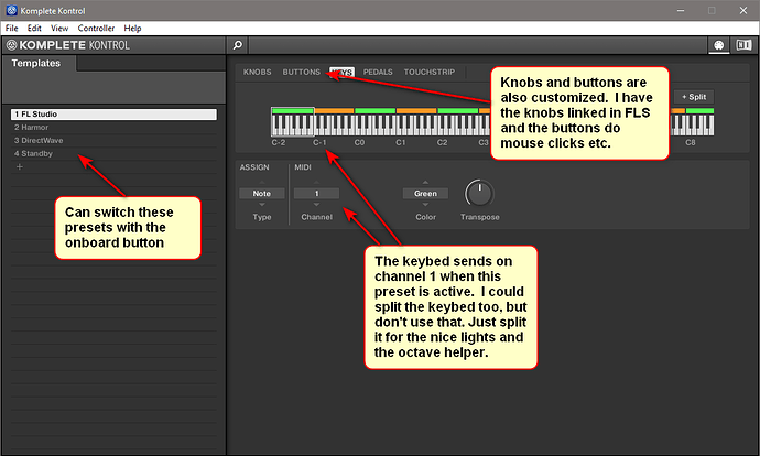 MIDI Mode Editor