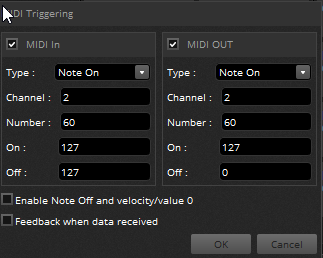 Daslight Midi Trigger